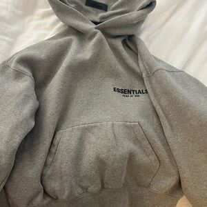 Essentials Gray Hoodie